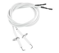 Électrode d'allumage en céramique avec fil d'allumage de 700mm, bouton-poussoir utilisé, allumeur piézo-électrique for gril à gaz/foyer/cheminée, 2 pièces