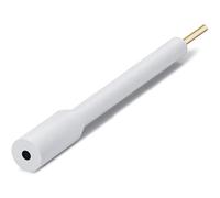 Électrode de carbone vitreux à grande tête en forme de T avec gaine extérieure en PTFE