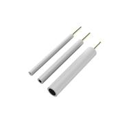 Électrode de carbone vitreux en forme de L for applications électrochimiques(6mm Rod 10x80mm Straight)