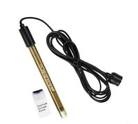 Électrode de pH de rechange avec connecteur BNC pour compteur de pH, plage de mesure 0-14 pH, câble de 200 cm, capteur en verre pour laboratoire, industrie, eau de piscine, avec poudre d'étalonnage