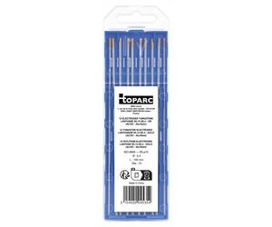 Électrode tungstène Lanthane WL15 diamètre 2,4 mm - or (AC/DC) - par 10 GYS