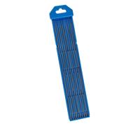 Électrodes en tungstène pour soudage TIG, 2% de lanthanum, 1,6 mm x 175 mm (lot de 10)