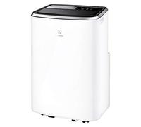 Electrolux Climatiseur Mobile Blanc 12000 BTU Chauffage, Déshumidificateur, Ventilateur, Silencieux, Écologique, Télécommande, 24-36 m², R290, 4 Vitesses, Programmation 24h