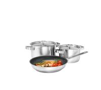 ELECTROLUX E3SS Set of pots Stainless steel 5 elements Silver