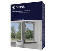 Electrolux EWS01 Kit de Calfeutrage Fenêtre pour Climatiseur, Installation Facile, Compatible Aluminium, Bois, PVC, Améliore l’Étanchéité, Pour Tuyaux d'Évacuation de 150mm, Blanc