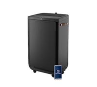 Purificateur d'air Connecté Electrolux, Option Ventilateur, Filtration HEPA en 5 étapes, 73m2 max, Silencieux, EPU72771DG, Gris