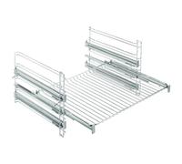 AEG-Electrolux Coulisses télescopiques FlexiRunners TR3LFV – sortie totale, inox – 3 paires