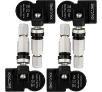 Electronicx Capteur TPMS 433 MHz Métal Argent 4x ▶ pour Geely Geometry G6 2022-2023 - Préprogrammé prêt à monter simple installation