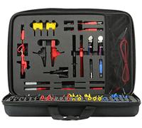 Electronicx Kit de Câbles de Test pour Multimètre, 92 Pièces - Cordons de Mesure pour Diagnostic de Pannes Automobile et Tests Électroniques, avec Pointes de Test