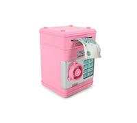 Electronique Pig Bank ATM Mot de passe Tirelire espèces Pièces Saving Box ATM Bank Safe Kiliaadk715