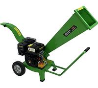 ELECTROPOWER Broyeur de Branches 7 CV - Maxi 60 mm Vert Manuel Acier allié