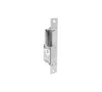 Serrure électrique pour porte d'entrée gauche Aluminium gris laqué ouverture