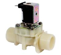 Electrovanne 12V mâle-mâle 3/4'' pour WC Tempomatic - DELABIE - 429101