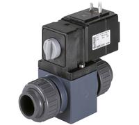 Électrovanne 20mm Manchon À Coller NC Plastique FKM 0-3bar/44psi 24VAC Vide 0131 55817