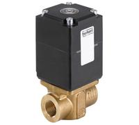 Electrovanne 45x45 mm bride SFB NC Laiton EPDM -1-20bar/-15-290psi 24VAC/DC ATEX 2875 299908