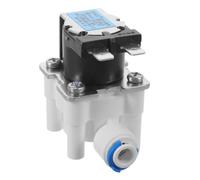 Électrovanne D'arrivée D'eau à Raccord Rapide pour Distributeur | Pom, Anti-fuite et Débit Stable, Normalement Fermée, Câblage Simplifié, pour Bureaux et Écoles