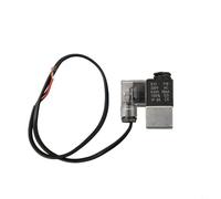 Electrovanne de compresseur d'air silencieux avec soupapes d'échappement et anti-retour pour une pression d'air constante (couvercle en plastique)
