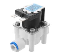 Électrovanne D'eau Normalement Fermée Pom à Raccord Rapide | Installation Rapide, Simplifie le Câblage, Arrêt Automatique, Systèmes D'entrée pour Inverse, Bureaux