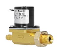 Électrovanne électrique en laiton, électrovanne de soudage pour gaz et liquides neutres, type à retour d’air, 24 V CC, normalement fermée, avec filetage M14x1,5, destinée au