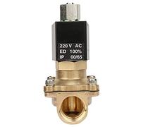 Électrovanne électrique en laiton haute température DN20 G3/4, sans vanne pour usage industriel (AC220V)