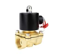 Électrovanne électrique femelle 1/4 "3/8" 1/2 "3/4" 1 "1-1/2" BSP 12V 24V 110V 220V, normalement fermée for eau, huile et Air(45659,BSPP FEMALE-DC24V)