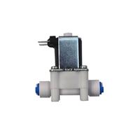 Électrovanne électrique normalement ouverte magnétique 1/4" 12V 24V 110V 220V, interrupteur de débit d'entrée d'eau, distributeur de contrôleur magnétique(12V)