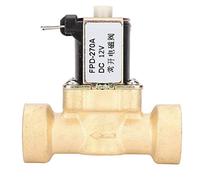 Electrovanne électromagnétique en laiton avec filetage femelle G1/2" (12 V CC)