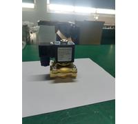 Électrovanne en laiton G 1/2" pour eau, air, huile | Raccord G 1/2", tension CA 220 V, fermé normalement, contrôle précis, fonctionnement fiable