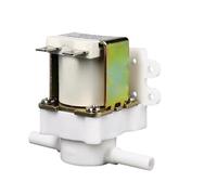 Électrovanne en plastique 6,5 mm (1/4") AC220V DC12V DC24V(Non-pressure Type,220V,NC)