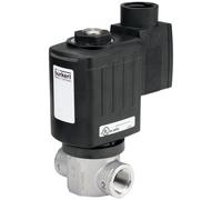 Electrovanne G1/8'' NC Acier inoxydable Céramique 0-250bar/3626psi 12VDC 6027 310912