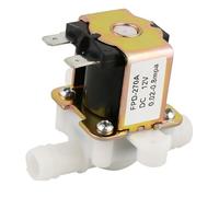 Électrovanne G3/8" DC12V, Interrupteur de Commande Du Distributeur D’Eau Dc 12V Électrovanne Électrique Normalement Fermée 3/8" 12mm, pour L’Alimentation en Eau