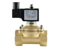 Électrovanne normalement fermée AC220V DC12V DC24V, G3/8" G1/2" G3/4" G1" G1-1/4" G1-1/2"(1/2",220V)