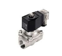 Électrovanne Normalement Fermée pour Eau IP65 Inox Bobine | Tailles 1/2 3/4 1 2 pouces; 12V 24V 110V 220V 230V; IP65; joints NBR EPDM VITON; normalement fermée(12vdc-n/B/R)