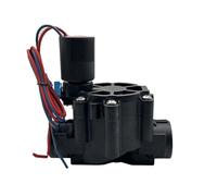 Électrovanne normalement fermée pour irrigation eau nylon 220V 12V 24V | Nylon BSP G filetage femelle normalement fermée 220VAC 110VAC 24VDC 24VAC 12VDC 1-10 bar -5-80°C(24vdc)