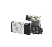 Électrovanne pneumatique 3V210-08-NC | Électrovanne pneumatique 3V210-08-NC 24V DC type NC. Raccord 1/4" BSP orifices P/R/A. 3 bornes avec voyant.(3v410-15-no)