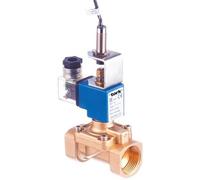 Électrovanne pour eau avec contact auxiliaire TORK T-KCV105 DN25, 24 VDC