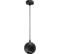 ELED 700130 - Luminaire suspendu, GU10, rond, noir
