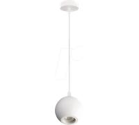 ELED 700131 - Luminaire suspendu, GU10, rond, blanc