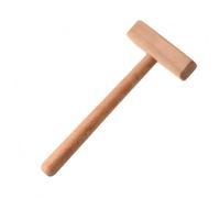 Elegabrillia Marteau de Métallurgie à Frapper Maillet pour Remodeler Structure Bois Solide Outil de Façonnage Adapté à l'Atelier, Marteau De Mise En Forme Vertical Sans Laque