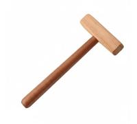 Elegabrillia Marteau de Métallurgie à Frapper Maillet pour Remodeler Structure Bois Solide Outil de Façonnage Adapté à l'Atelier, Marteau De Mise En Forme Vertical Avec Laque