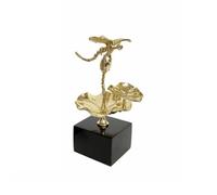 Elegabrillia Ornement Table Brillant | Design Compact sur Piédestal, Statute Socle Rectangulaire, pr lon, Style B
