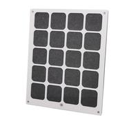 Elegabrillia Présentoir à Épingles Organisateur D'Épingles en Acrylique Transparent Panneau D'Exposition Mural Résistant Protection Efficace Adapté à La Décoration, Blanc Grand