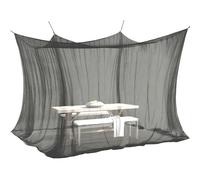 ELEGANCIO Moustiquaire pour l'intérieur et l'extérieur, 300 x 300 x 250 cm, 220 mailles, taille XXL, pour tente, caravane (noire)