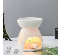 Élégant Brûleur D'arômes En Céramique - Lampe À Huiles Essentielles Et Porte-Encens Pour La Relaxation Et L'aromathérapie