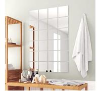 Elegant Carreau de miroir 24 pcs Carré Verre""Bonne Carreau de miroir 24 pcs Carré Verre ABHT 3444729