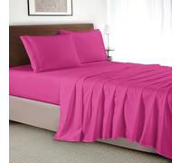 Elegant Comfort 4-Piece Sheet Set-Luxury Bedding 1500 Thread Count Egyptian Quality Wrinkle and Fade Resistant Hypoallergenic Cool & Breathable, Easy Elastic Fitted, Full, Teal