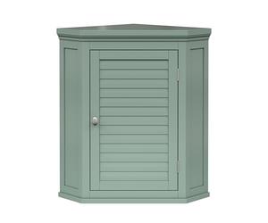 Elegant Home Fashions Armoire Murale Dangle Lamelles Vert Sauge