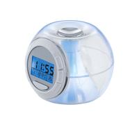 Élégant réveil LED table de nuit RVB horloge couleur changeante tons naturels Eglo 75209