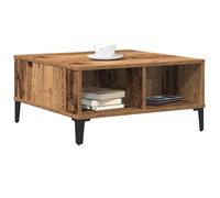 Elégant Table à café élégante,Petit Table basse Bois Ancien 60 x 60 x 30cm &0_6468101