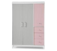 Élégante Armoire Bois Multicolore Armoire Design Chambre Enfant